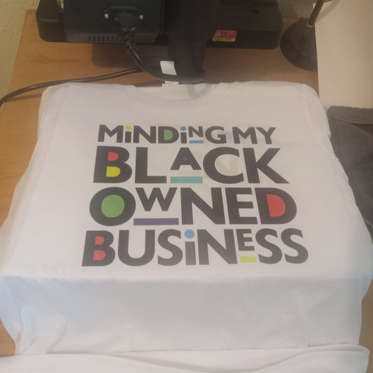 Black owned business shirt